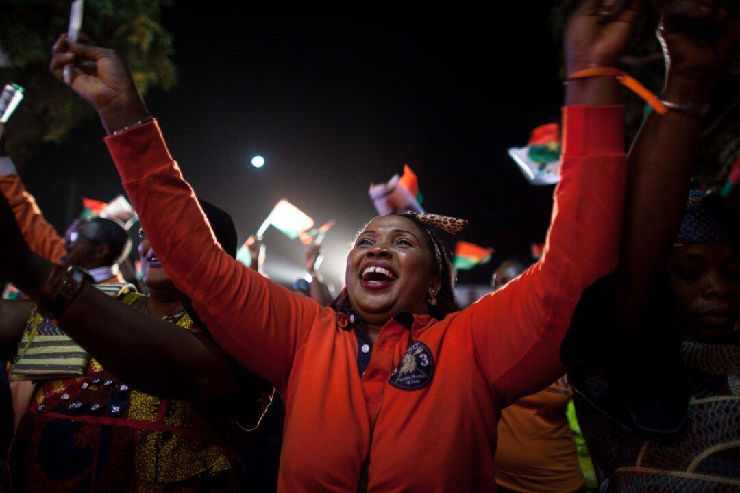 Burkina Faso Celebrates Newly Elected President