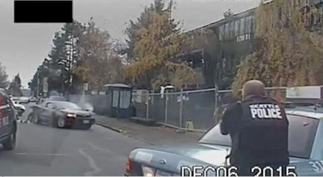 Incredible Dashcam Video Shows Dangerous Police Chase Through Seattle Streets & Shootout