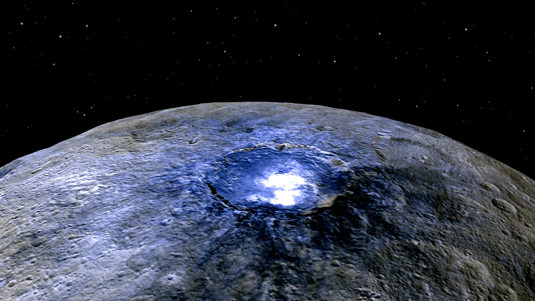 NASA Probe Is Investigating Weird Spots on Ceres