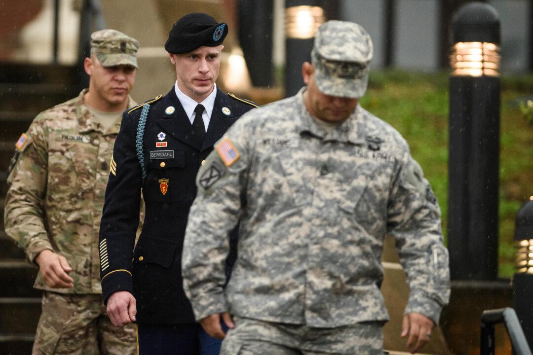 Bowe Bergdahl Arraigned at North Carolina Army Base