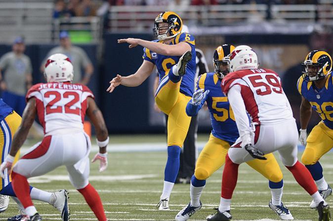 Funny Moment: Rams Punter Johnny Hekker Takes Cheap Shot, Then Runs Away