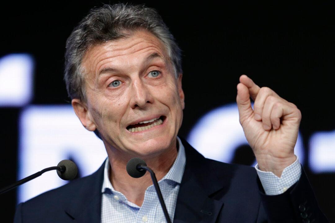 Argentine President Promises to Crack Down on Drugs