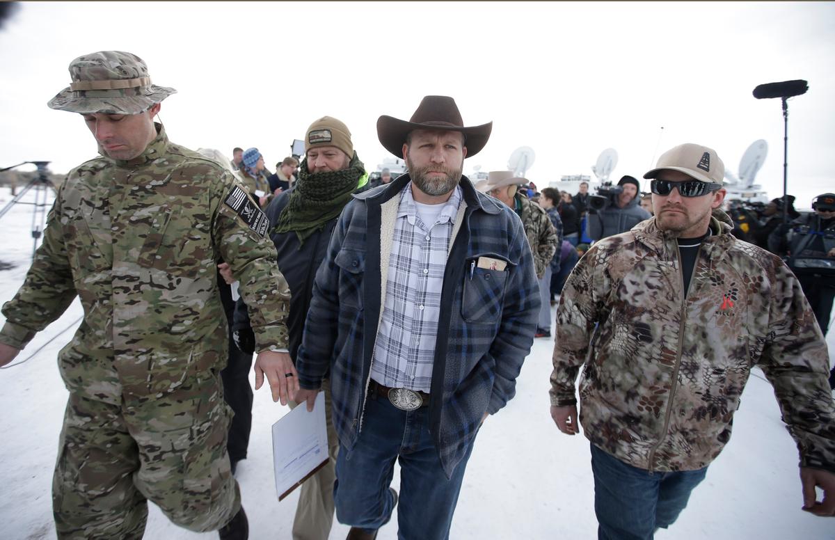 Ammon Bundy Confronted by Reporter on Terrorism Allegations: ‘How Do You Respond?’