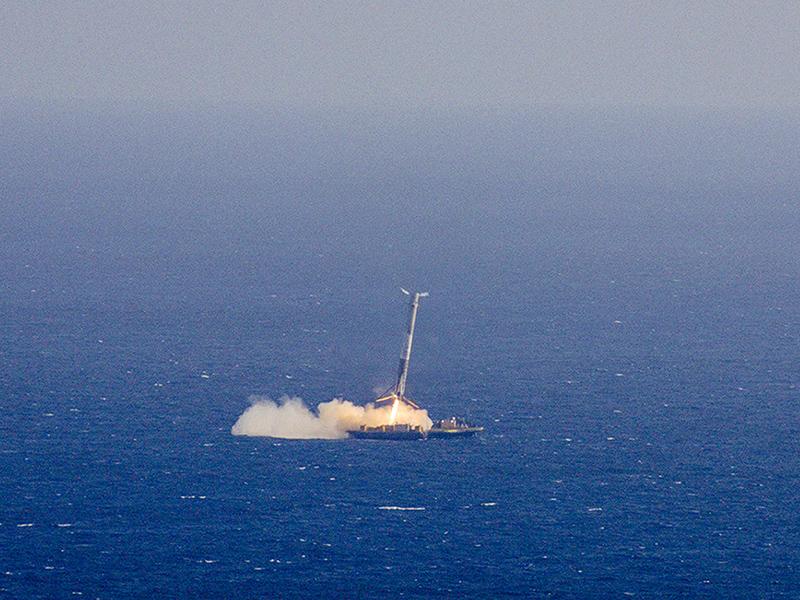 SpaceX to Land Next Falcon 9 Rocket in Pacific Ocean