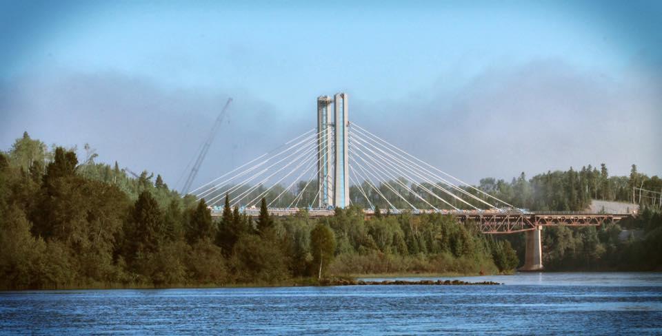 Nipigon River Bridge on Trans-Canada Highway Fails, but One Lane Has Been Re-opened