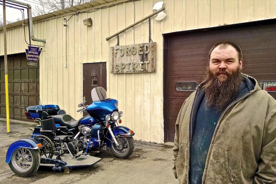 Man Builds Motorcycle With Wheelchair Accessible Sidecar