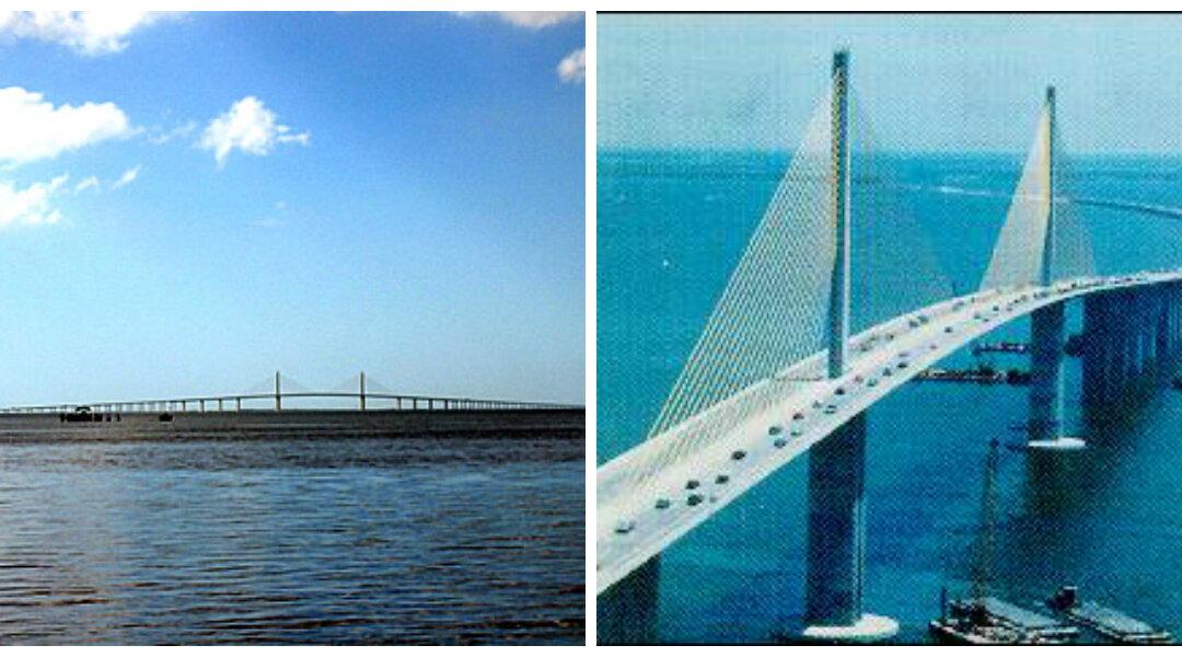 Sunshine Skyway Bridge in Tampa Bay Re-opens After Being Closed Due to High Winds