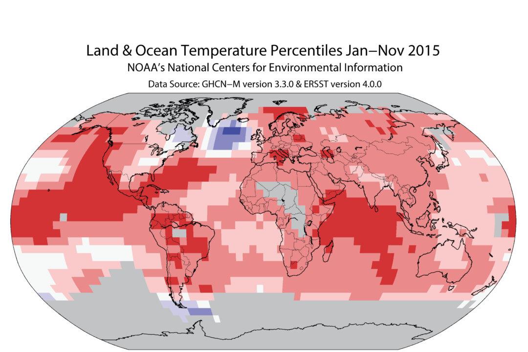 NASA: 2015 Was Earth’s Hottest by a Wide Margin