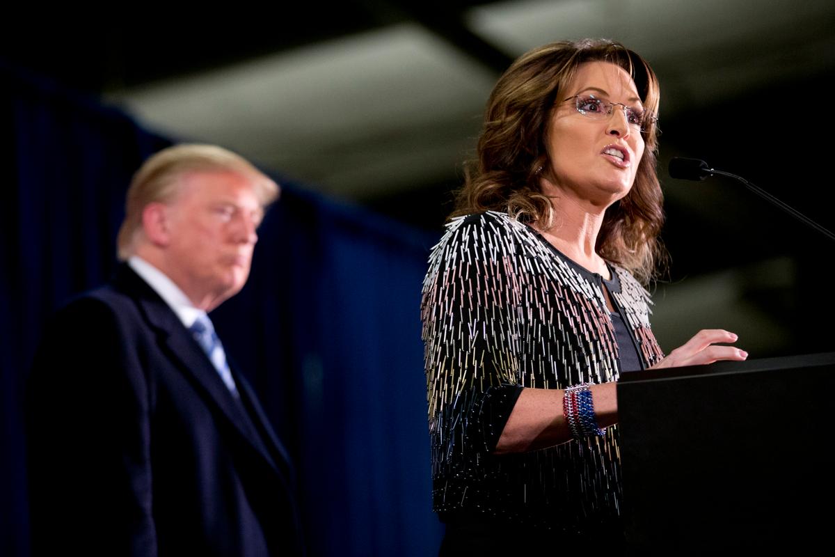 Palin Endorsement Doesn’t Carry Trump to Alaska Win