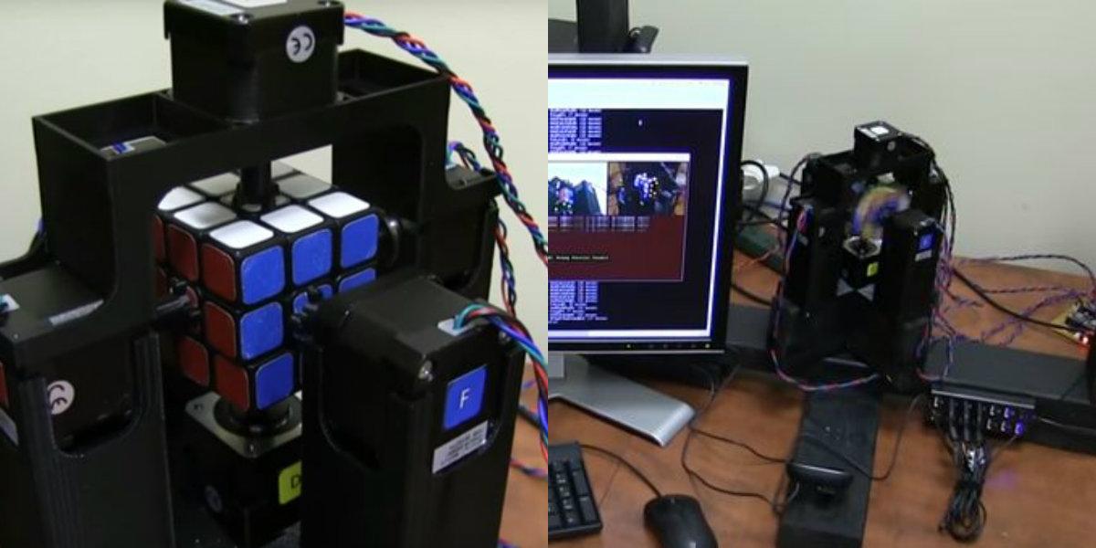 Watch This Robot Solve Rubik’s Cube in 0.9 Seconds