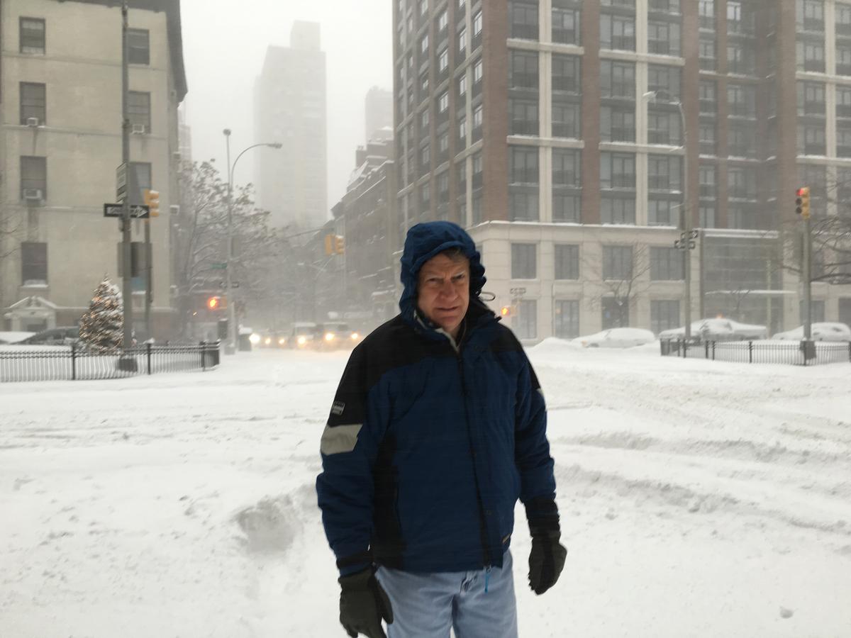 Texas ‘Weather Nerd’ Comes to NYC to See Storm Firsthand