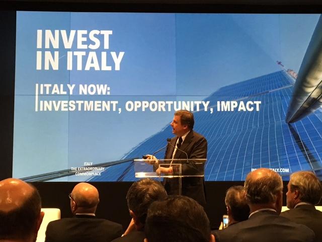 ‘Italy Is Back’ and Ready for Investors