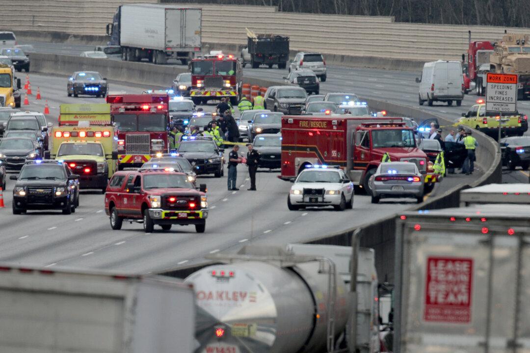 Officials: Georgia Trooper Shot in Atlanta Area Police Chase