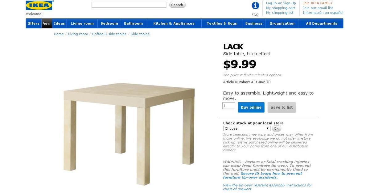 This Is What Those Popular $10 Ikea Tables Look Like On The Inside