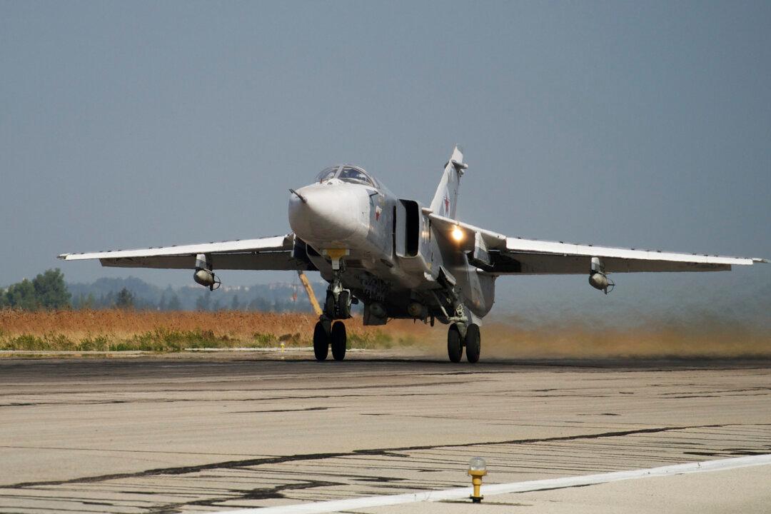 Russian Warplanes Sit Idle on Syria Base During Cease-Fire