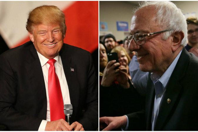 New Poll on Iowa Caucus Voting Day Has Trump and Sanders on Top
