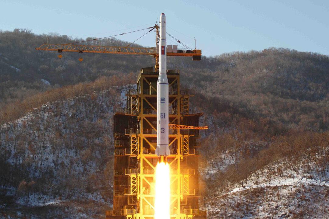 North Korea Launches Long-Range Rockets