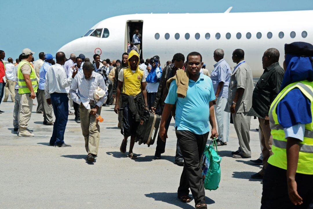 Photos Show Large Hole in the Side of Daallo Jet A321 After Explosion