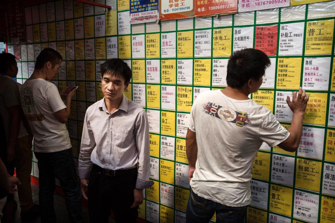 Unemployment: China’s Biggest Economic Woe