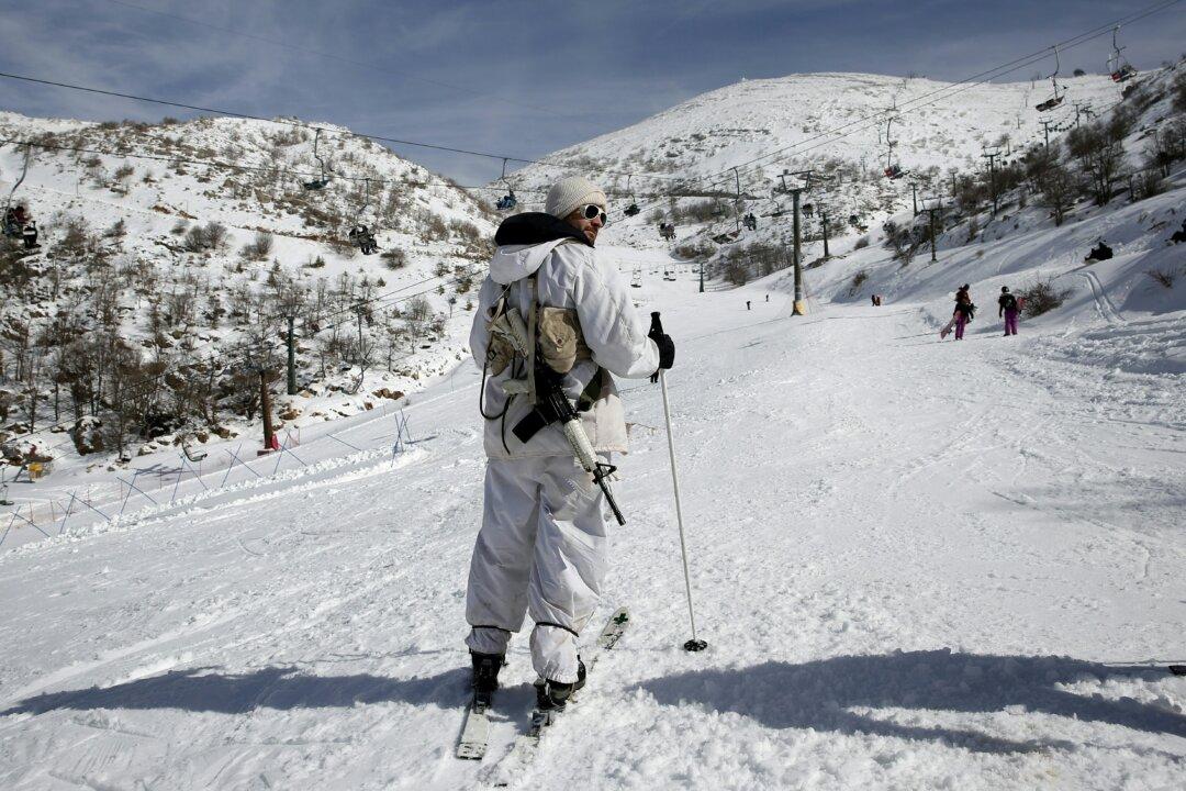 Skiing on the Edge of Syria’s War