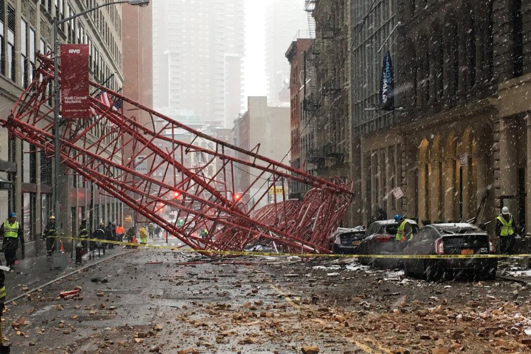 New York City Crane Collapse Leaves One Dead, Two Seriously Injured