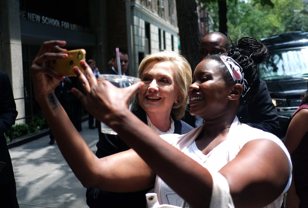 Clinton Gives Blunt Talk on Race Where Obama Tread Lightly