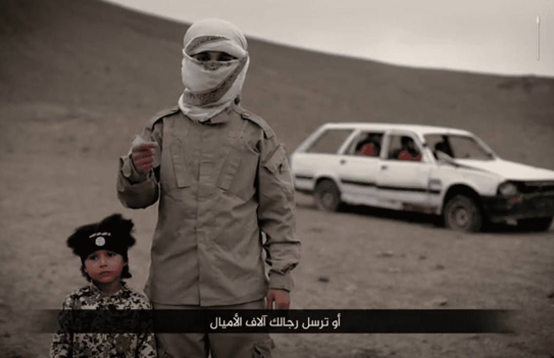 ISIS Execution Video Shows Child Blowing Up Three Men in a Car