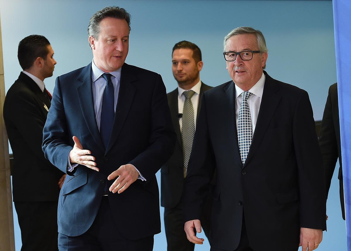 British Leader in Brussels Ahead of Key Talks on EU Future