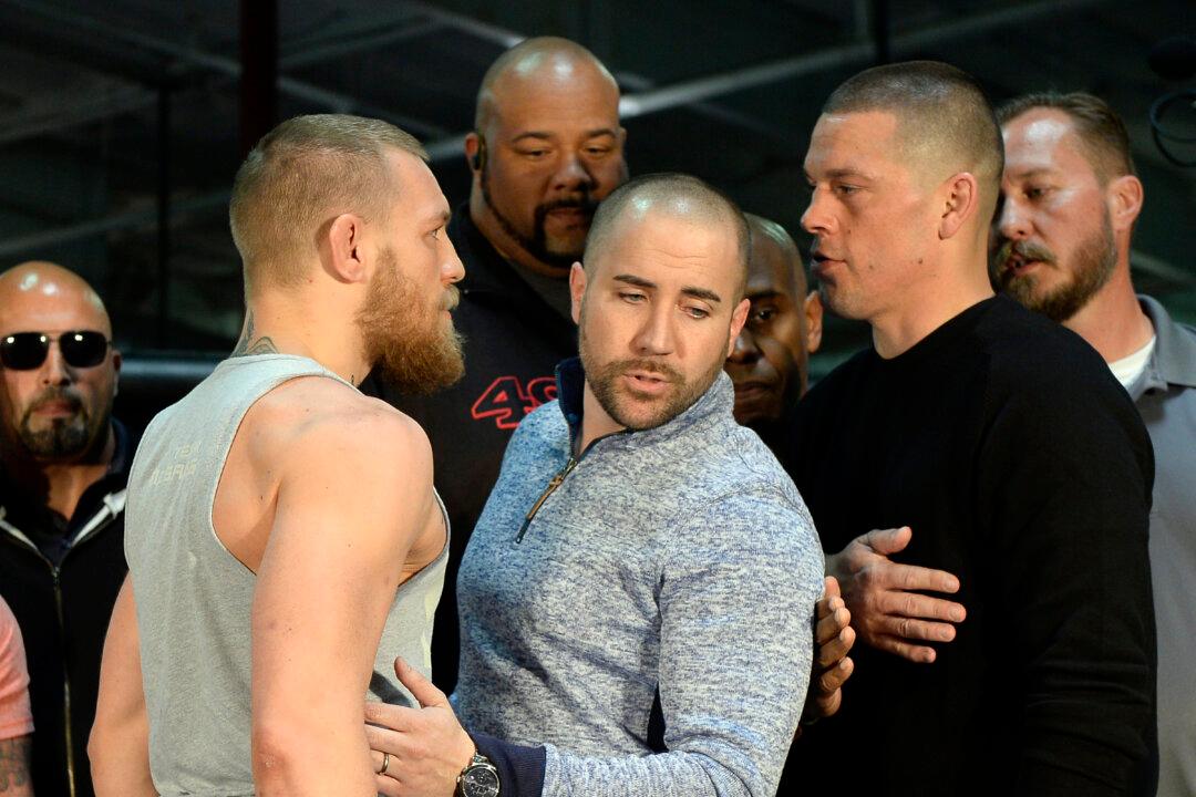 Watch: Conor McGregor and Nate Diaz Have Heated Press Conference Ahead of UFC 196 Bout