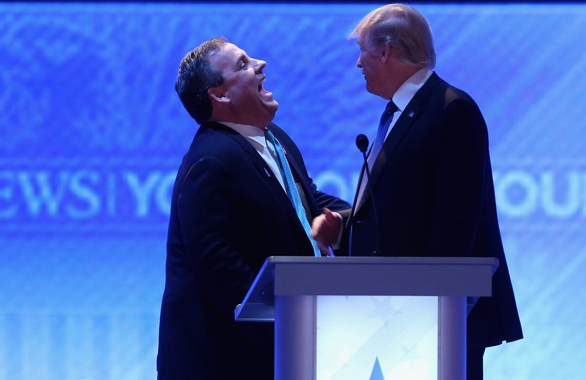 New Jersey Gov. Chris Christie Endorses Donald Trump