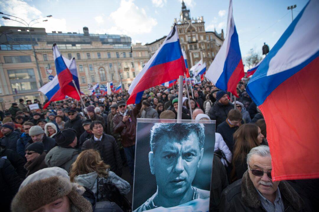 Muscovites Mark Year Since Opposition Leader’s Murder