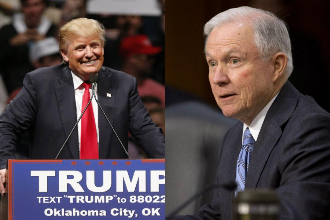 Donald Trump Gets Endorsement of Ala. Sen. Jeff Sessions
