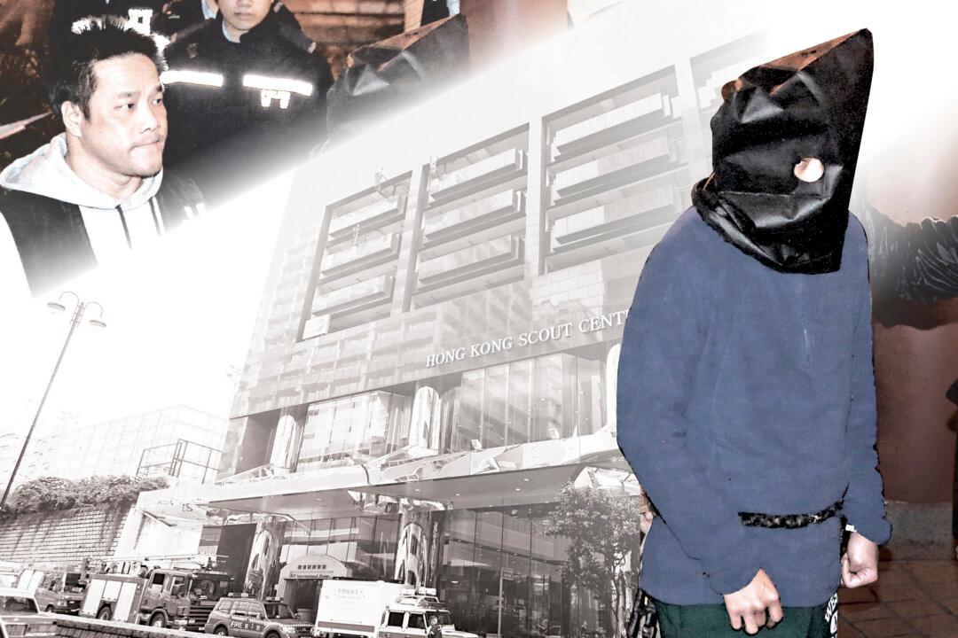 Hong Kong Police: Arrests and Reconstruction of Bomb Scare Hoax