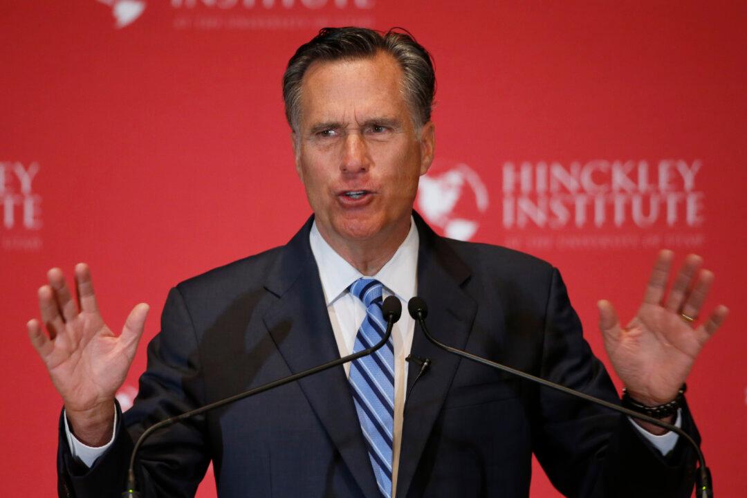 Romney Says Safe Future ‘Greatly Diminished’ With Trump