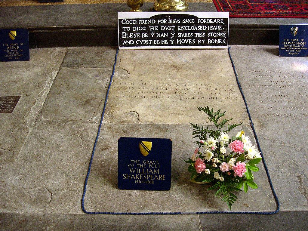 Shakespeare’s Grave Probed, Despite Curse