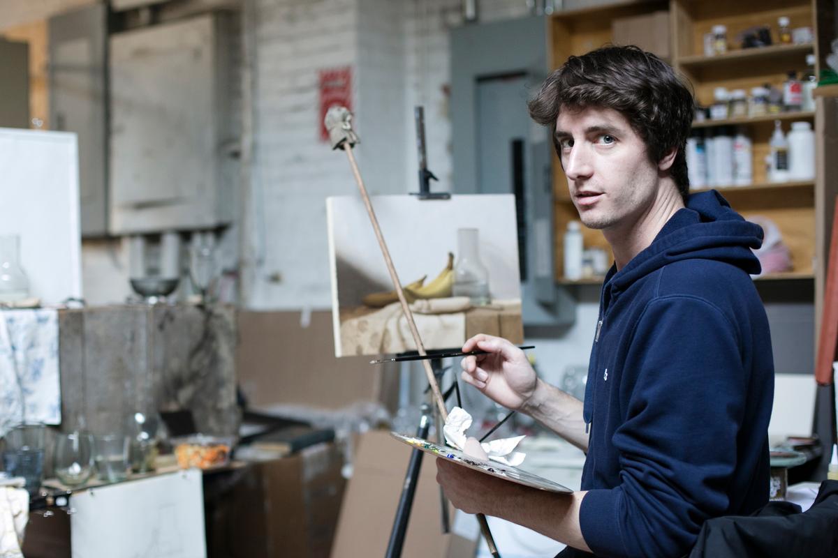 Justin Wood Casts a Calming Spell With His Paintings