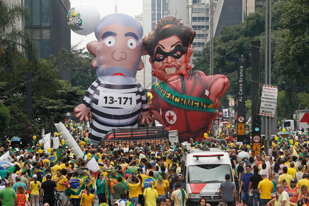 Millions in Brazil Demand President Rousseff’s Impeachment