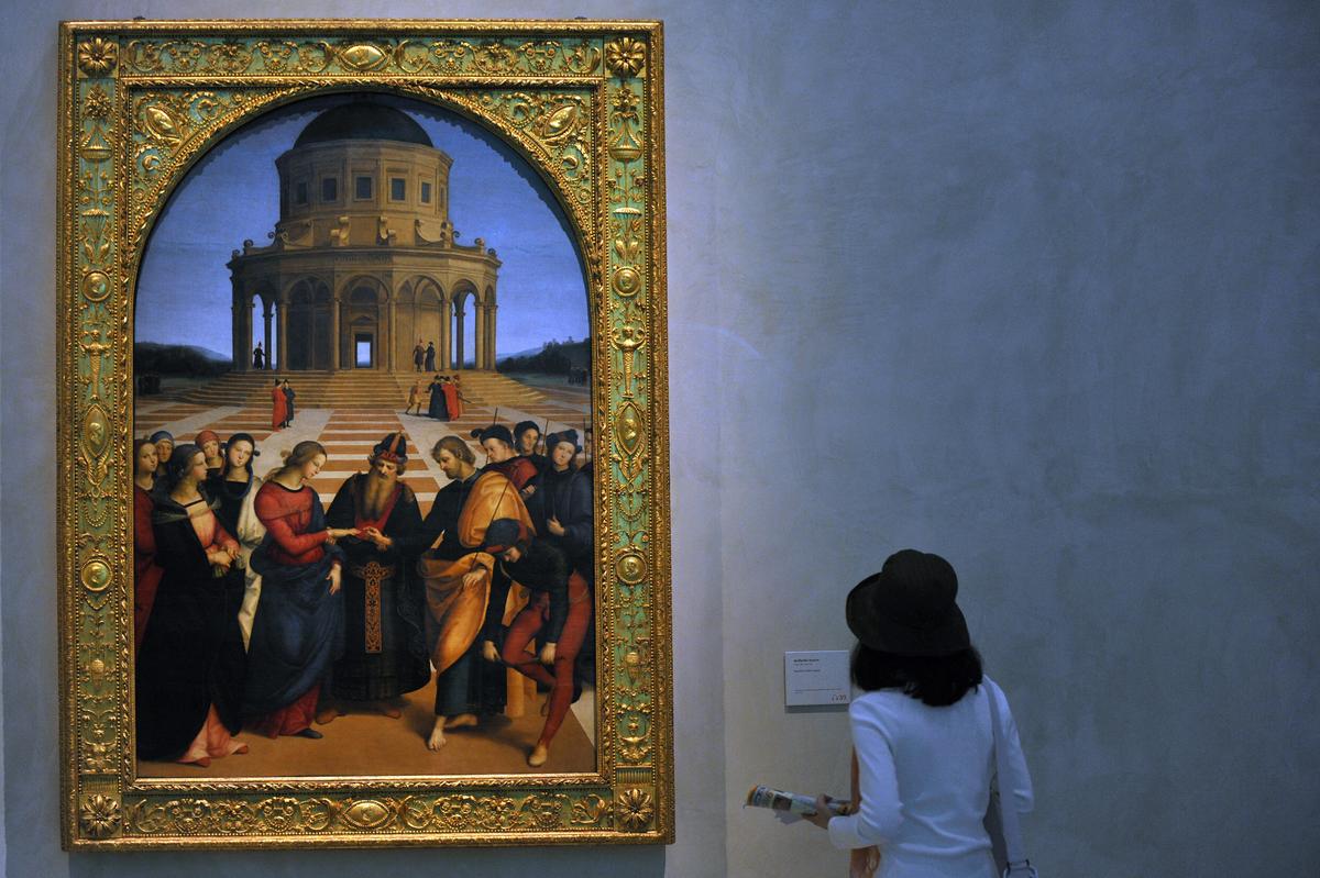 Raphael, Perugino Masterpieces Side-by-Side for First Time