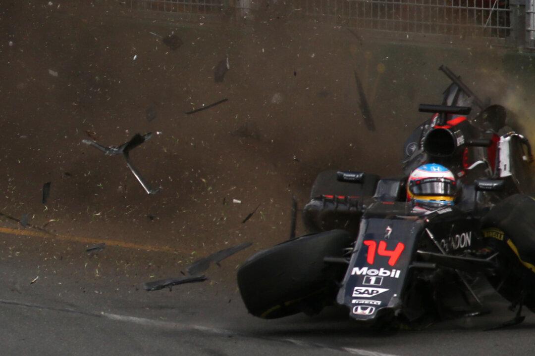 Watch: Fernando Alonso Walks Away From Vicious Wreck at Australian Grand Prix
