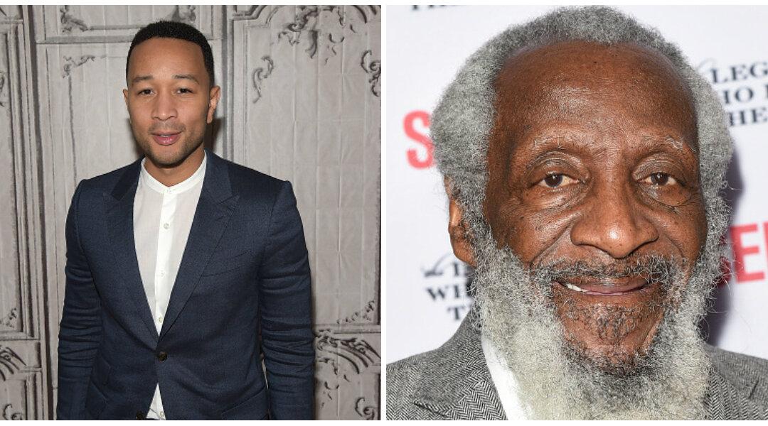 John Legend Honors Comedian Dick Gregory