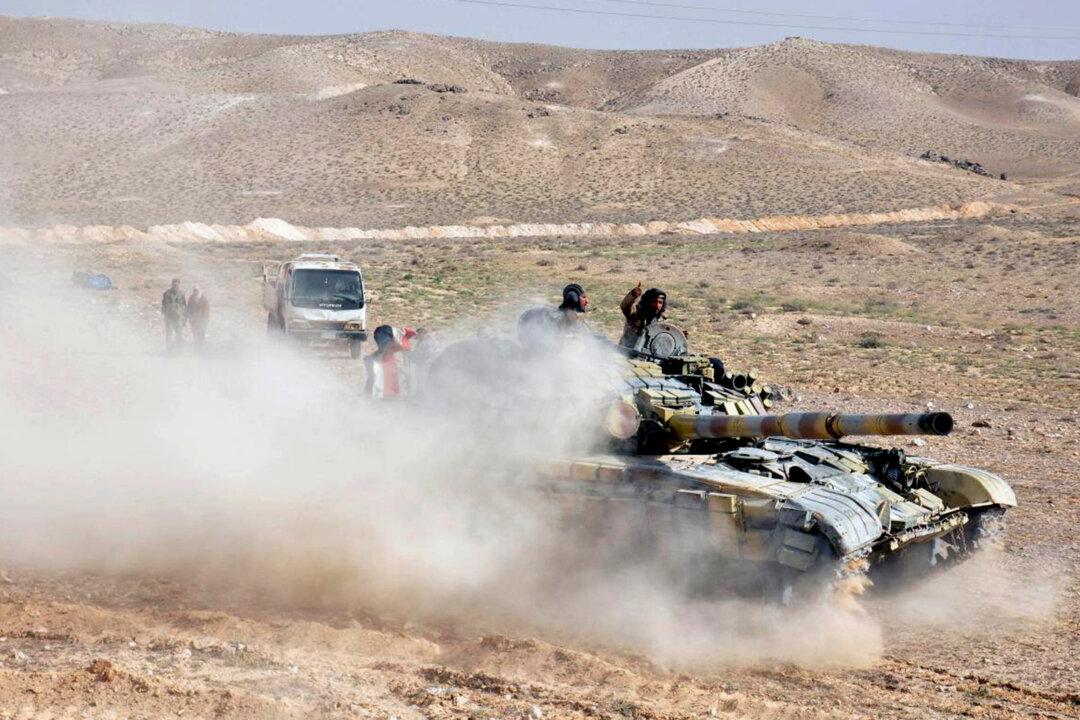 Fighting Against IS Rages in Central Syrian Town of Palmyra