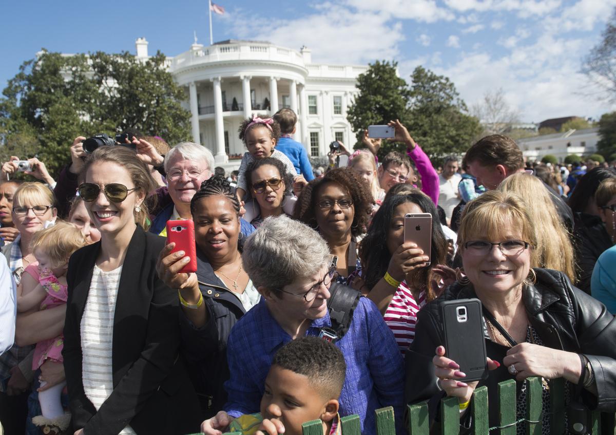 Beyonce, Jay Z, and Blue Ivy Attend White House Easter Egg Roll