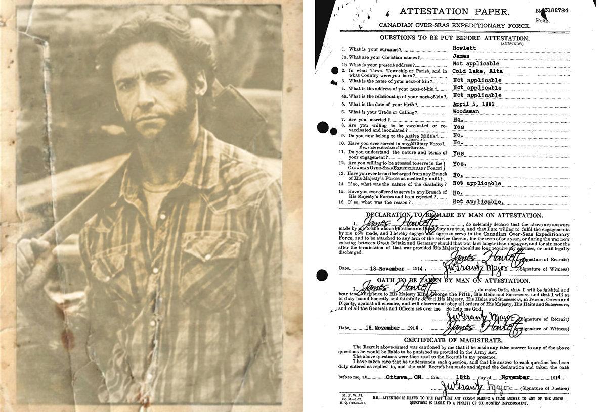 Wolverine’s Military Records Released by Library and Archives Canada–On April 1