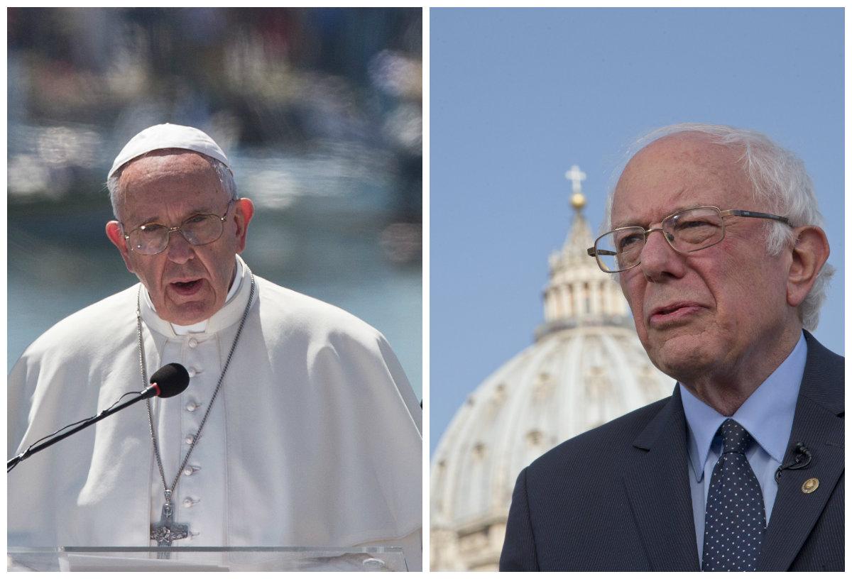 Pope: Sanders Encounter Sign of Good Manners, ‘Nothing More’