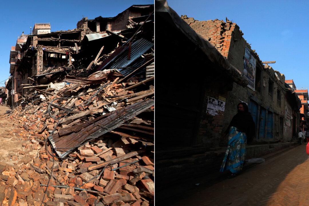Virtually No Government Rebuilding One Year After Nepal Quake