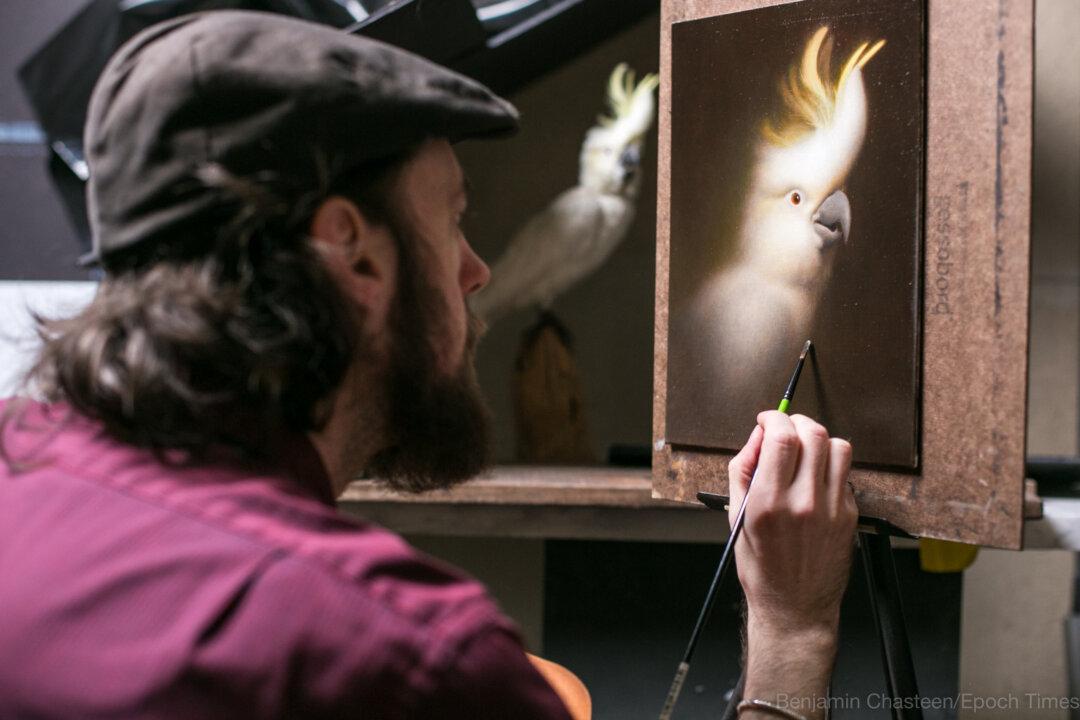 Devin Cecil-Wishing, an Artist Who Paints Light