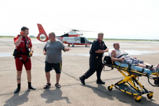 Cooler Saves Two Capsized Fishermen at Sea for Two Days