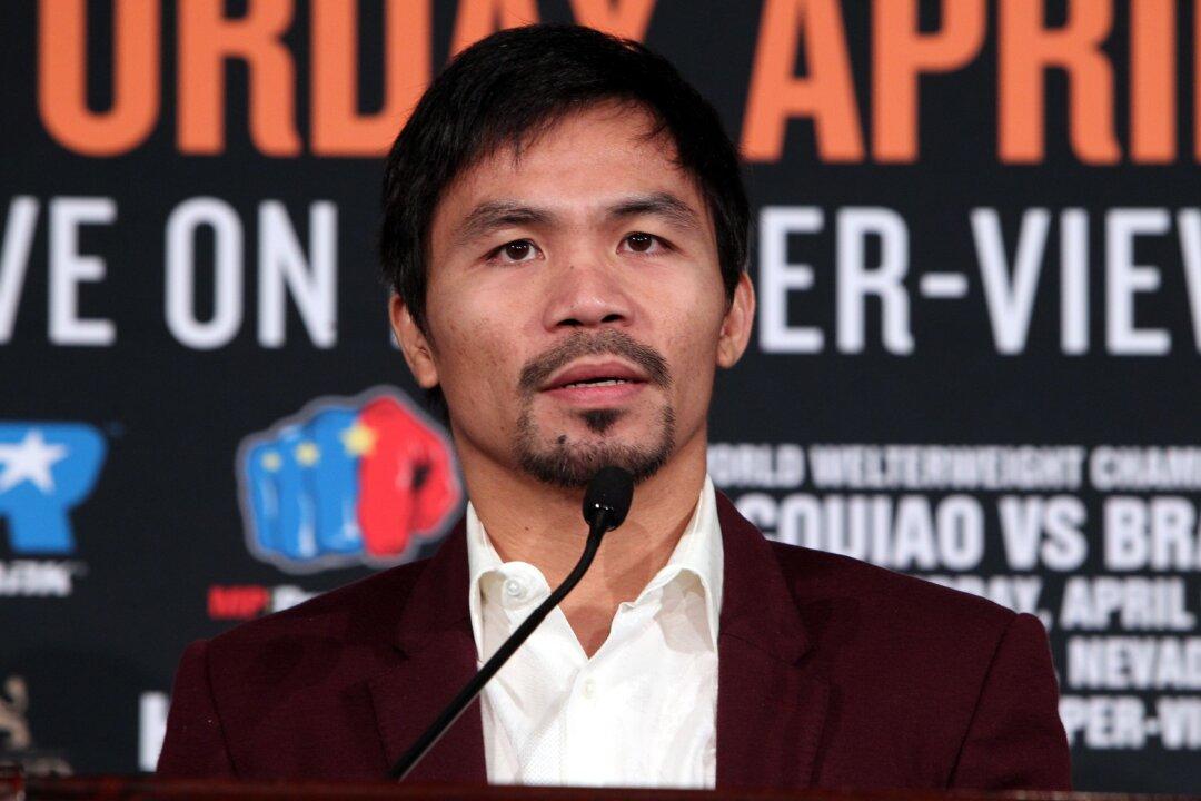 Pacquiao Vows Philippine Fishermen Will Not Be ‘Bullied’ by China If Elected President