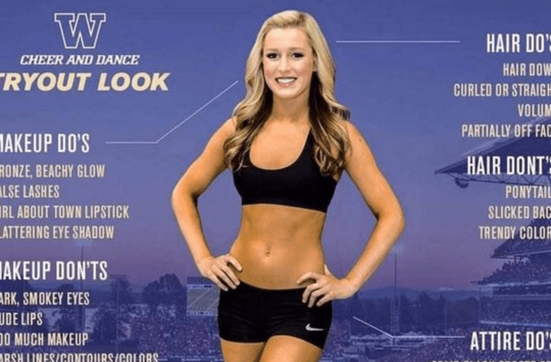 University Cheerleading Squad Poster Taken Down for ‘Body Shaming’