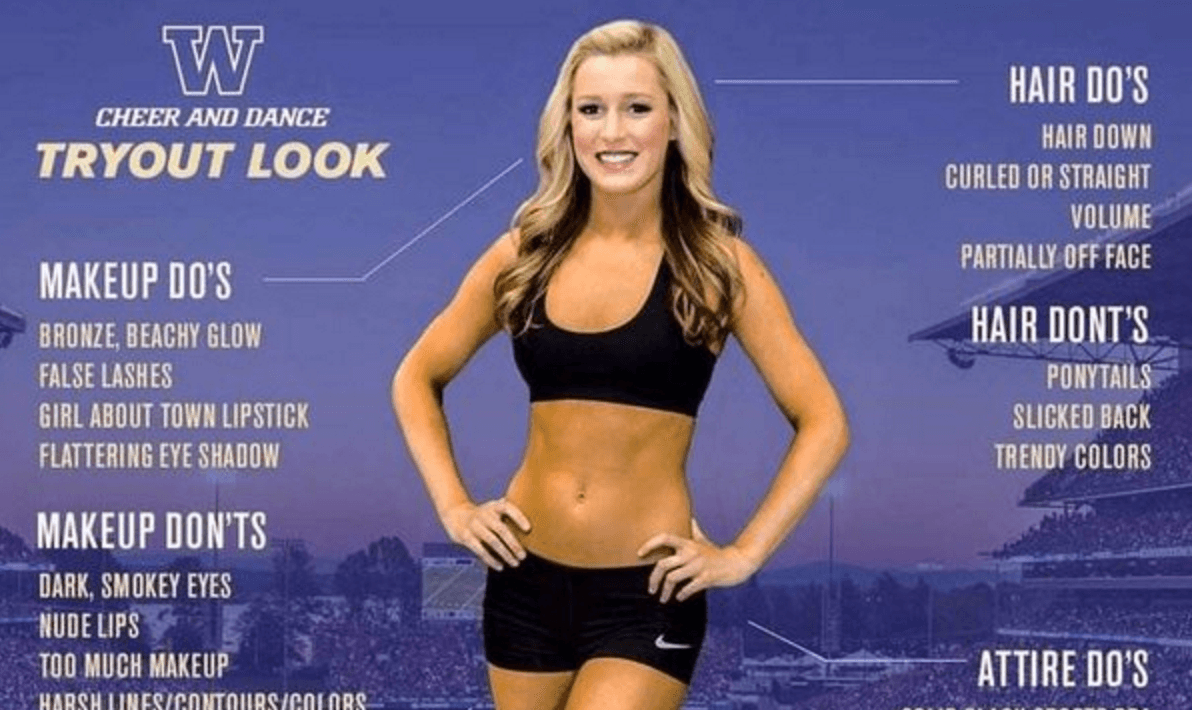 University Cheerleading Squad Poster Taken Down for ‘Body Shaming’